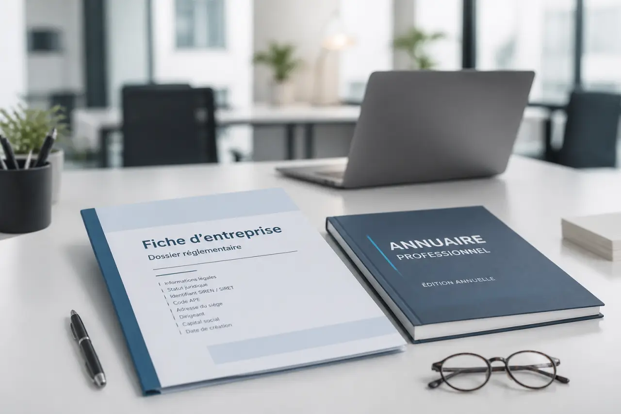 Fiche d’entreprise : document réglementaire ou annuaire, ne confondez pas les deux