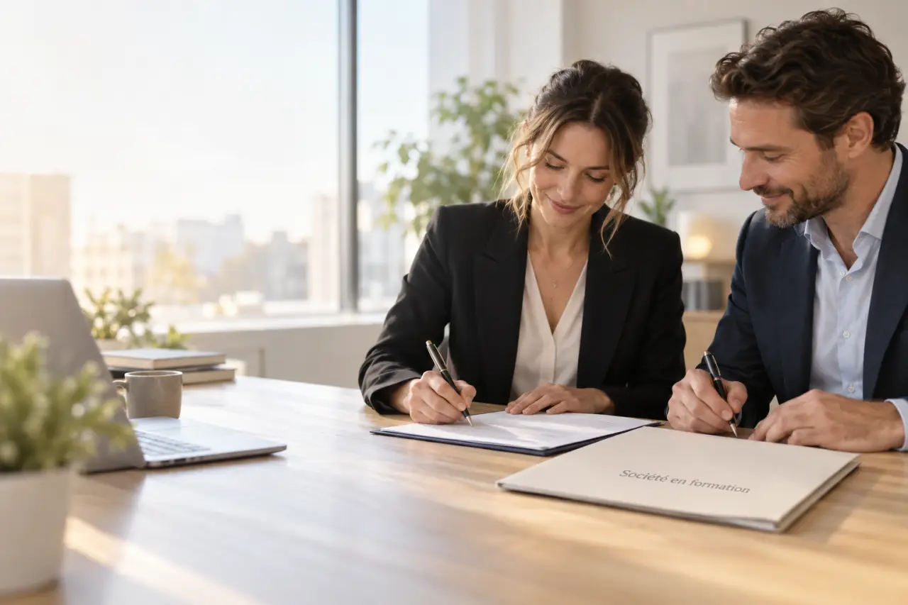 Société en formation : signez avant l’immatriculation sans rester débiteur