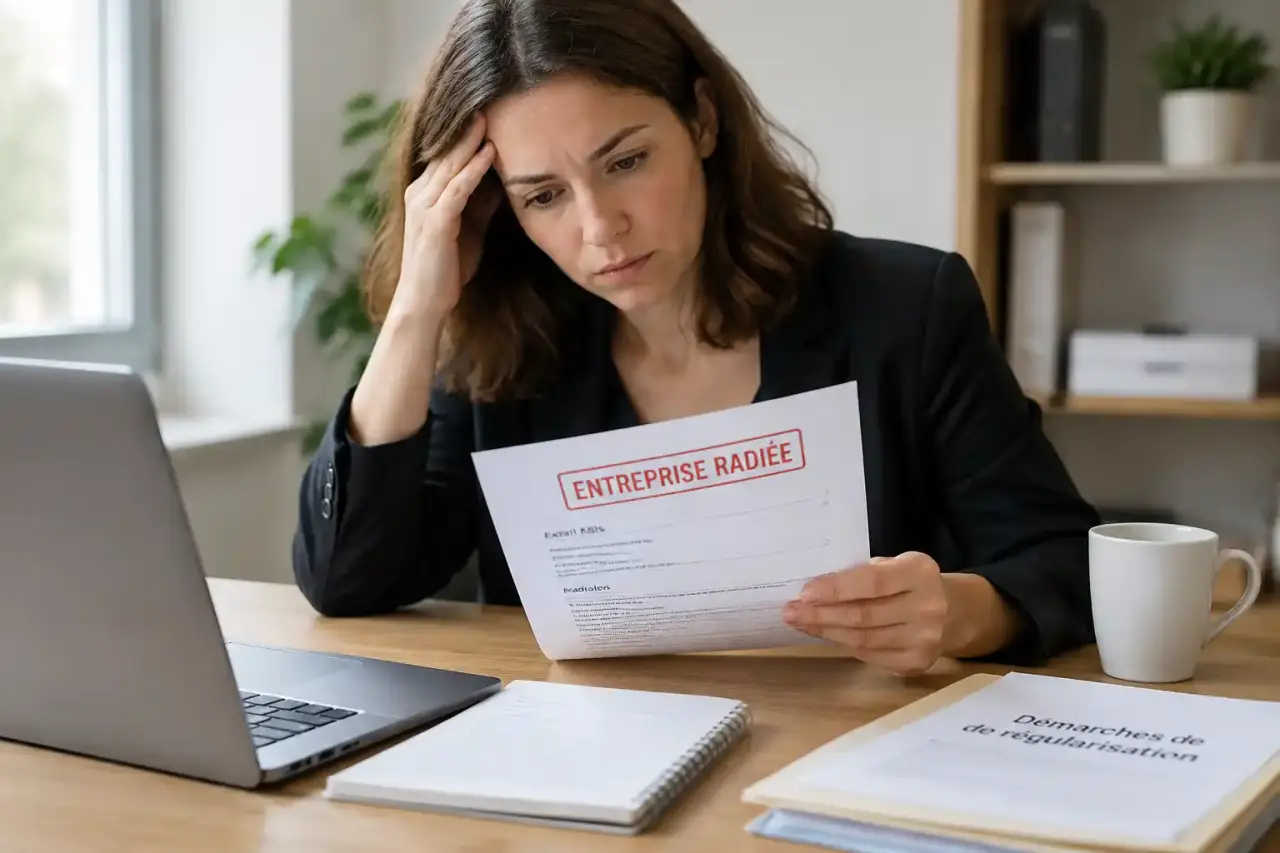 Entreprise radiée : ce que ce statut interdit et les démarches pour régulariser